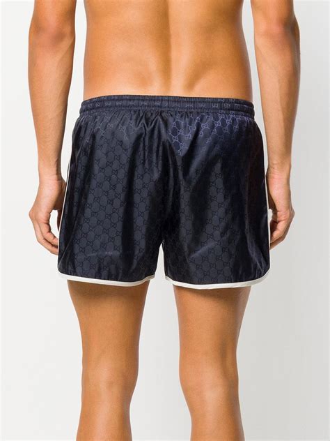 gucci beachwear uomo|farfetch gucci swim shorts.